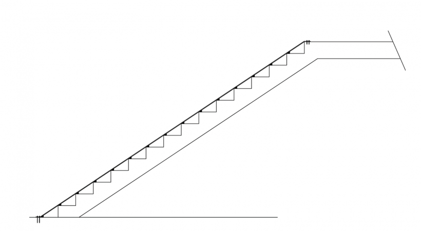 Figura 2 – Corte esquemático da solução proposta. 